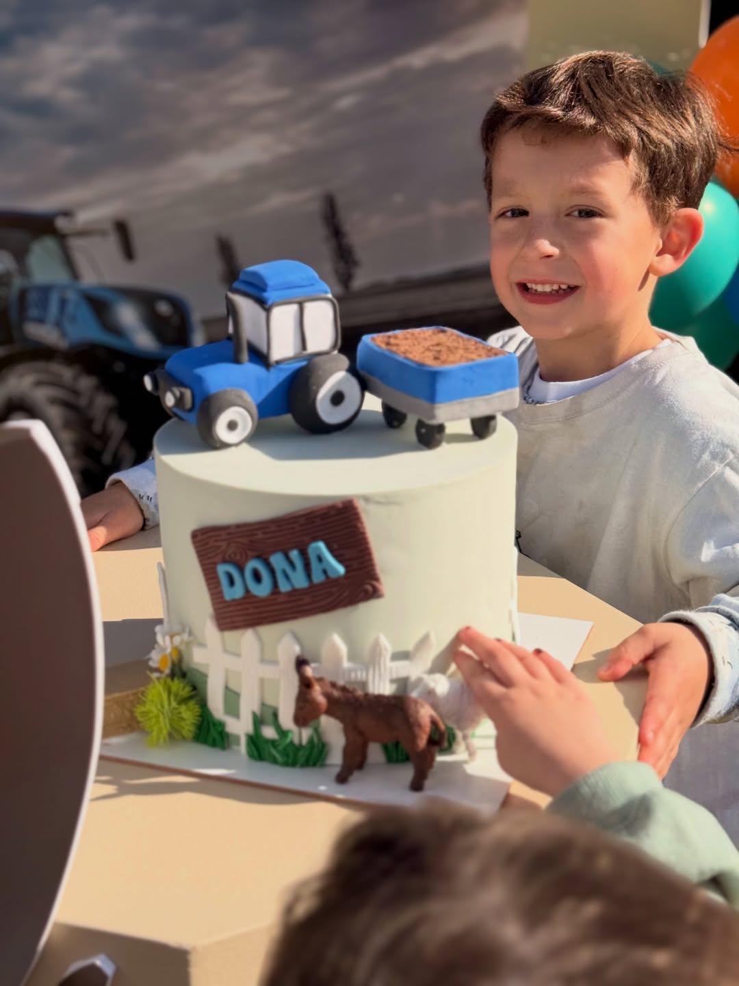 Donatello, hijo mayor de Noelia Marzol y Ramiro Arias, en la celebración de su cumpleaños número 5 | Fuente: Instagram/noeliamarzolok