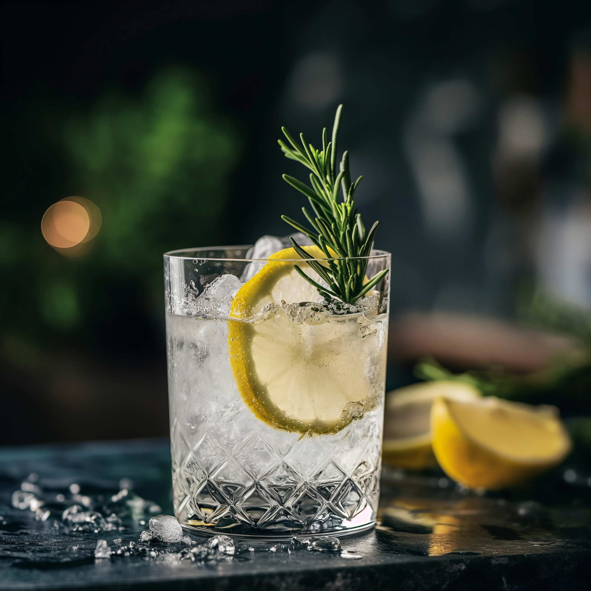 Un Gin tonic | Fuente: Midjourney