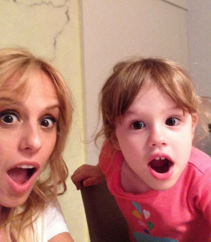 Mariana Fabbiani con Matilda. | Foto: Instagram.com/marianafabbiani
