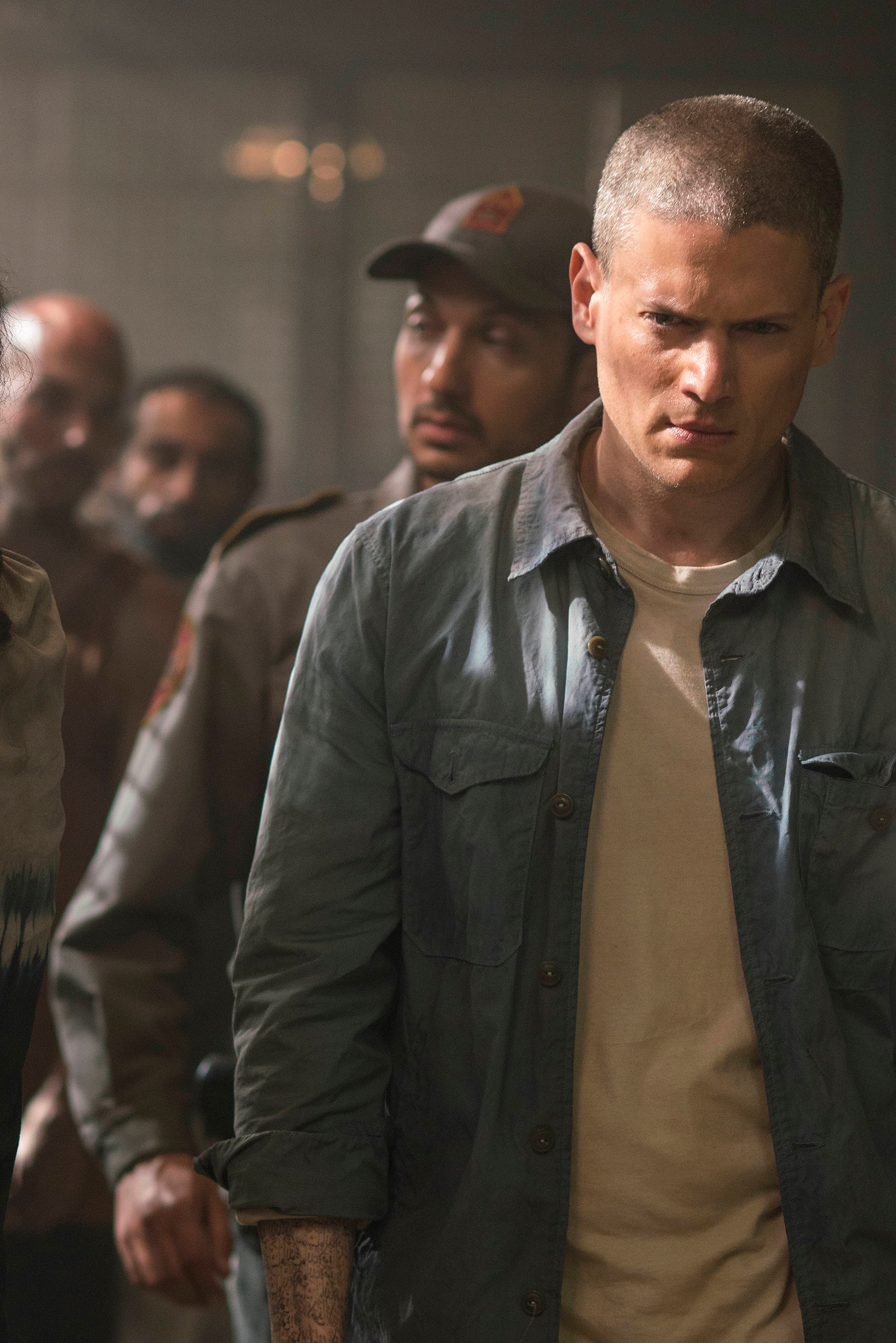 Wentworth Miller en el plató de "Prison Break", 2016 | Fuente: Getty Images