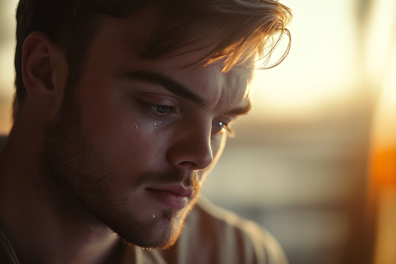 Un hombre disgustado | Fuente: Midjourney
