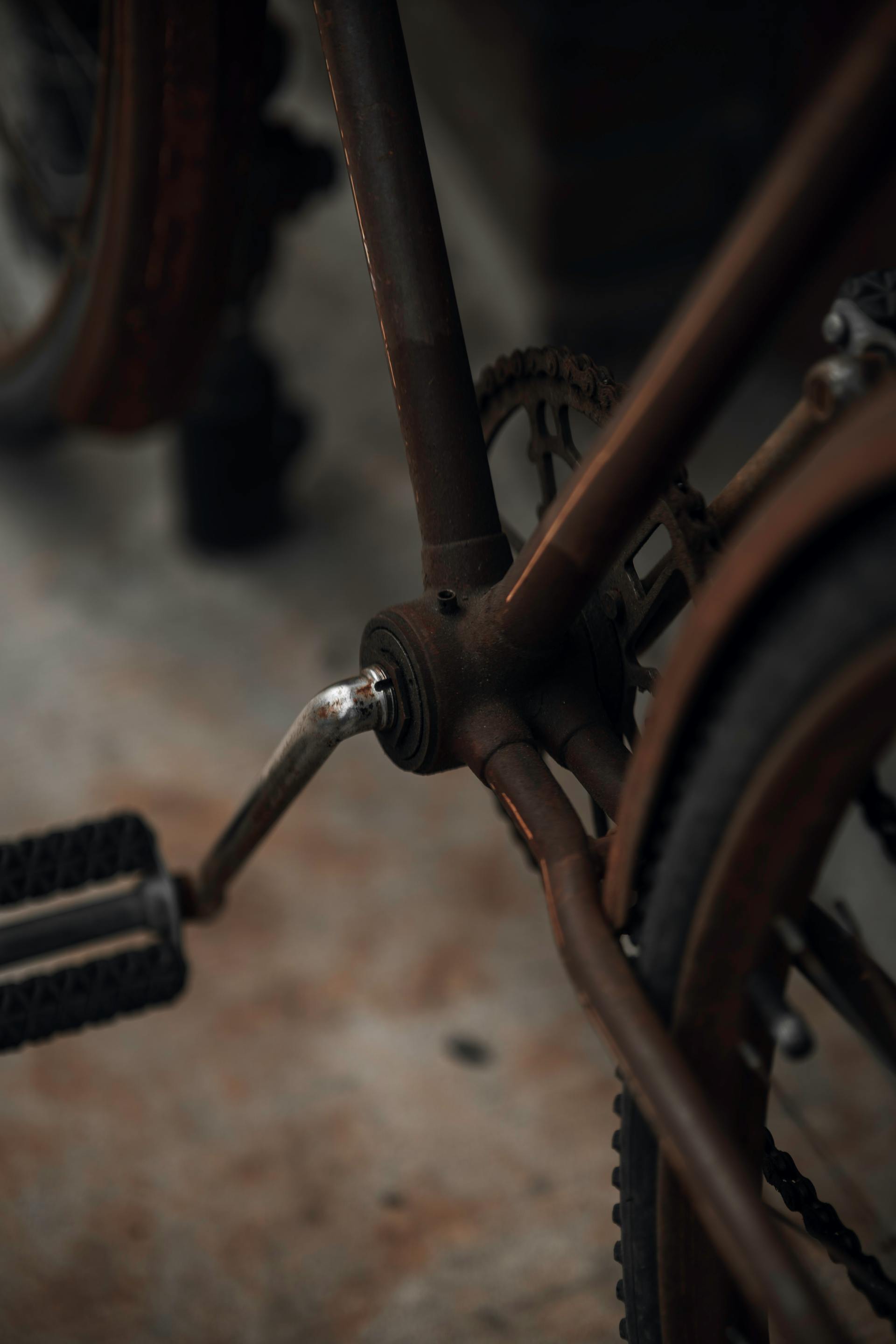 Una bicicleta oxidada | Fuente: Pexels