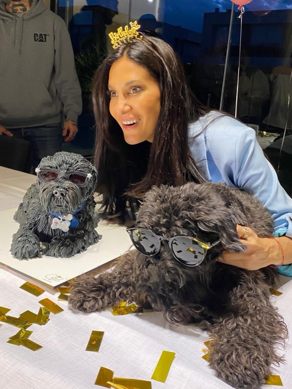 Silvina Escudero celebrando su cumpleaños número 43 en una reunión íntima | Fuente: Instagram/escuderosilvina