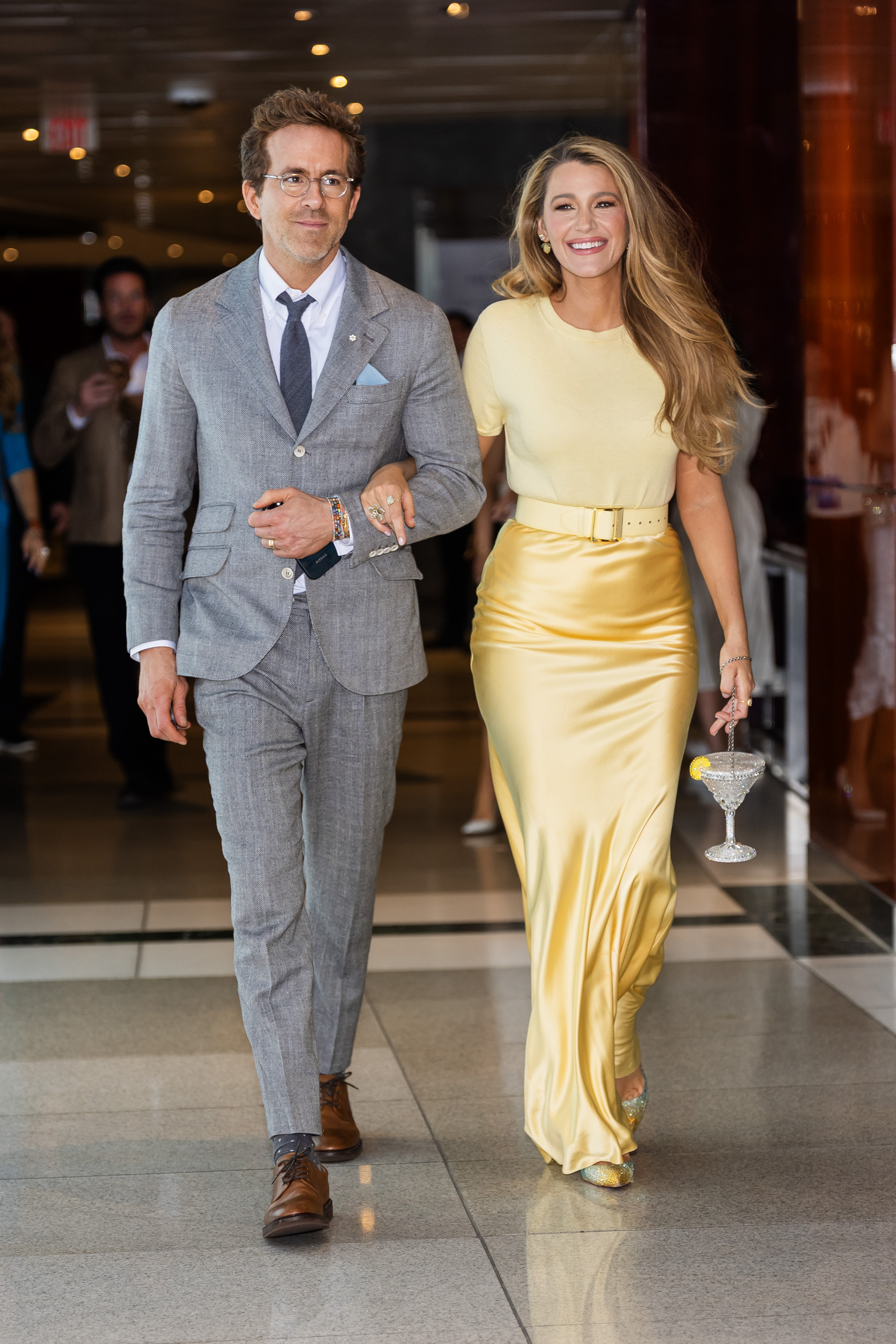 Ryan Reynolds y Blake Lively en la fiesta posterior a "Another Simple Favor" en Twin Tales el 27 de abril de 2025, en Nueva York. | Fuente: Getty Images