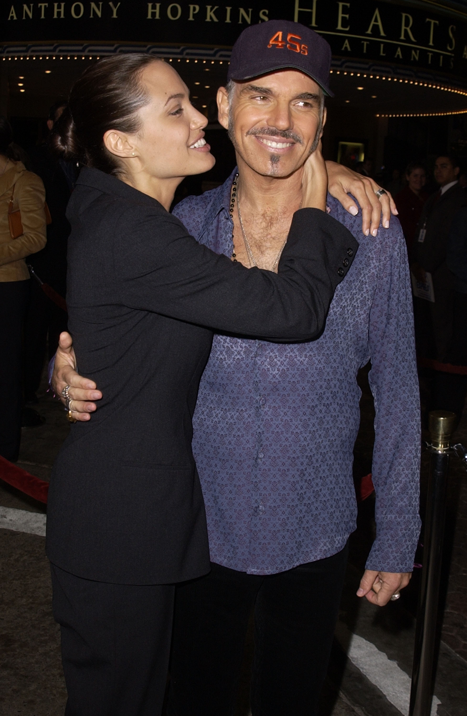 Angelina Jolie y Billy Bob Thornton durante el estreno de "Bandits" en Los Ángeles, Westwood, California, el 4 de octubre de 2001 | Fuente: Getty Images