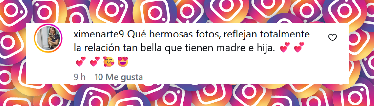 Comentario de una usuaria sobre las fotografías de Aislinn Derbez junto a su hija Kailani | Fuente: Instagram/aislinnderbez
