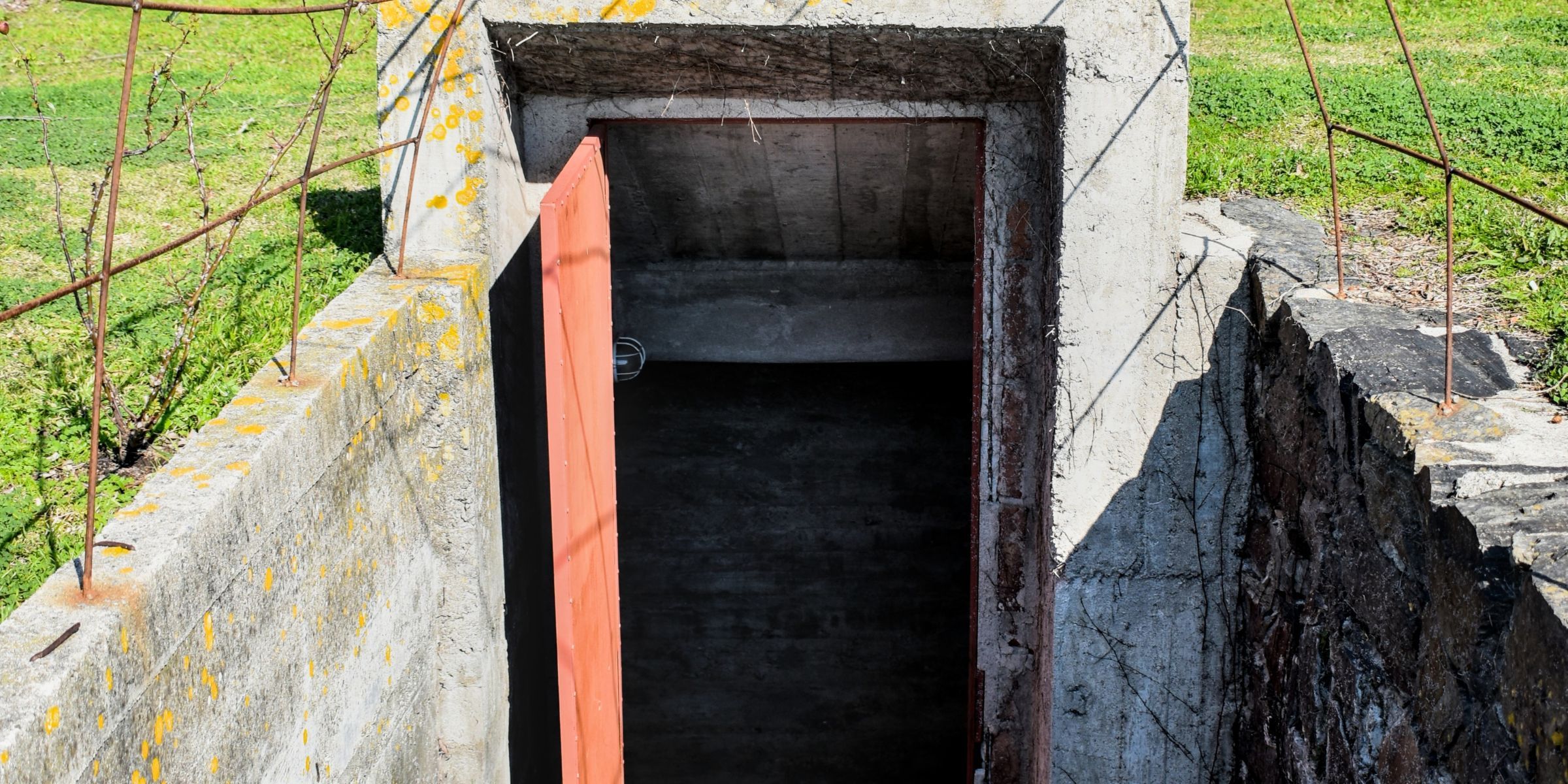 La entrada a un sótano | Fuente: Shutterstock