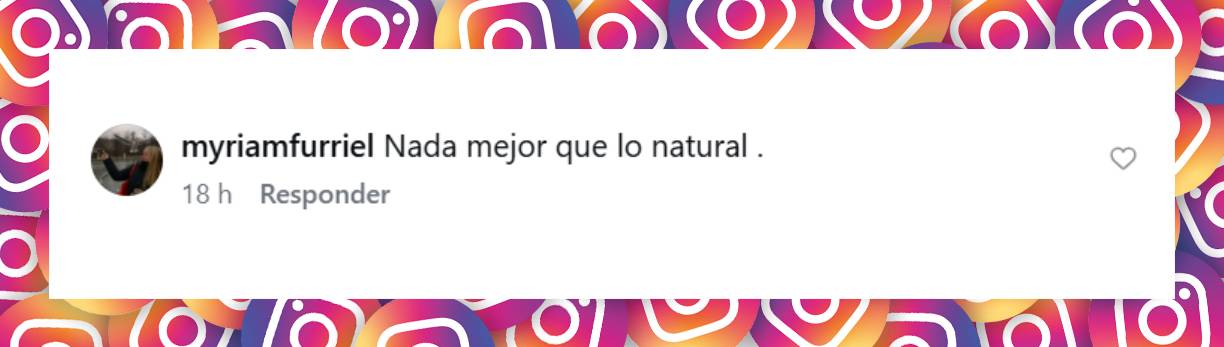 Comentario de una usuaria | Fuente: Instagram/flapalmiero