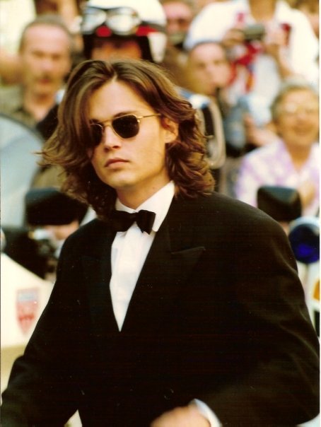 Johnny Depp joven. | Foto: Wikimedia Commons