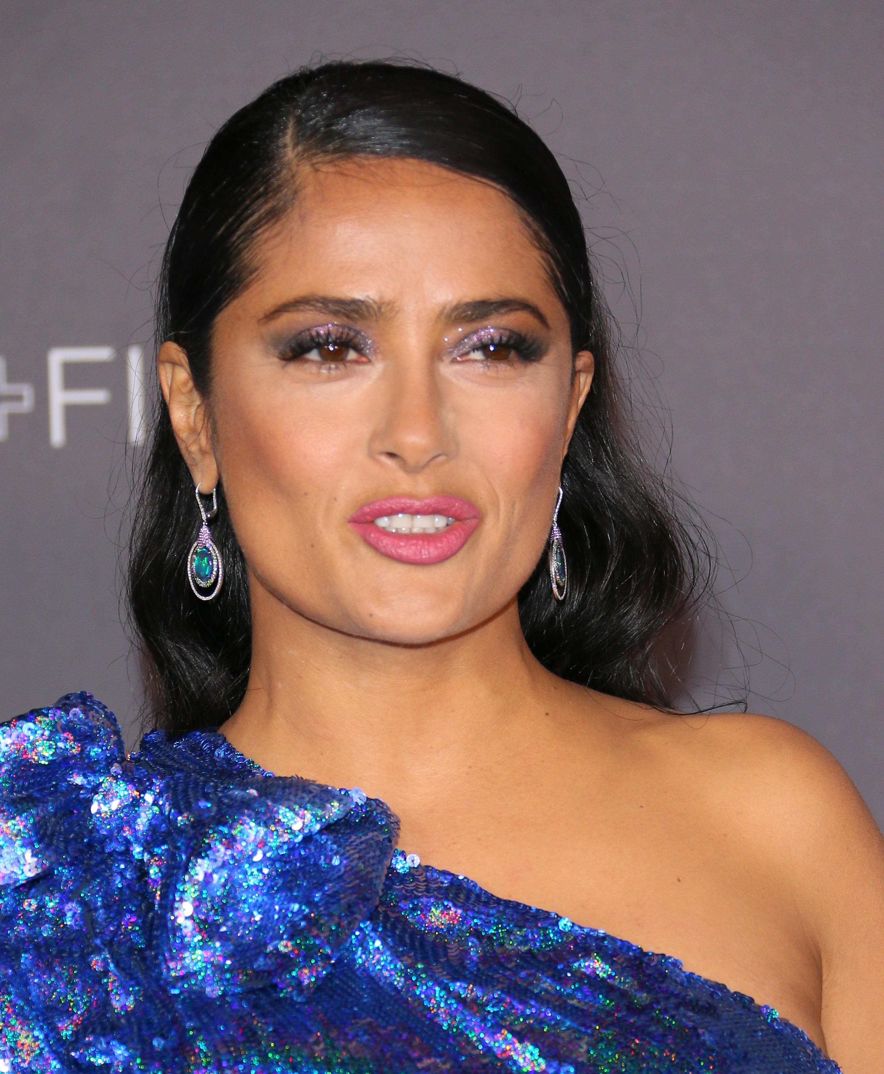 Salma Hayek fotografiada el 4 de noviembre de 2017, en Los Ángeles, California | Fuente: Getty Images