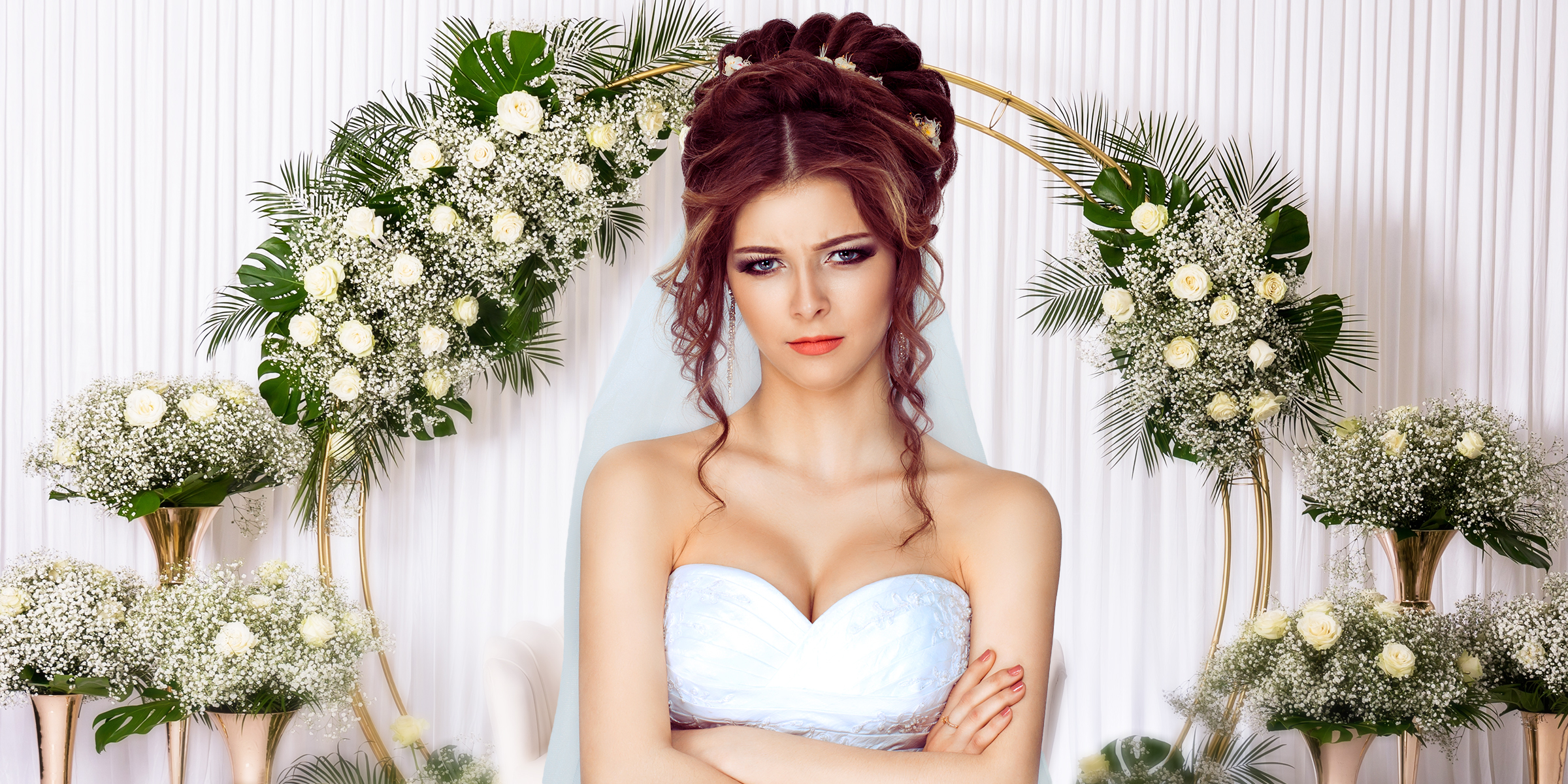 Una novia decepcionada | Fuente: Shutterstock