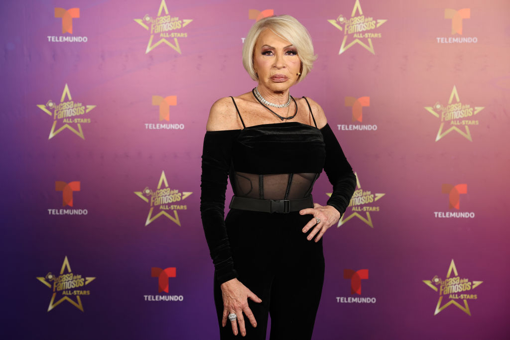 Laura Bozzo en el estreno de "La Casa de los Famosos", 2025. | Foto: Getty Images