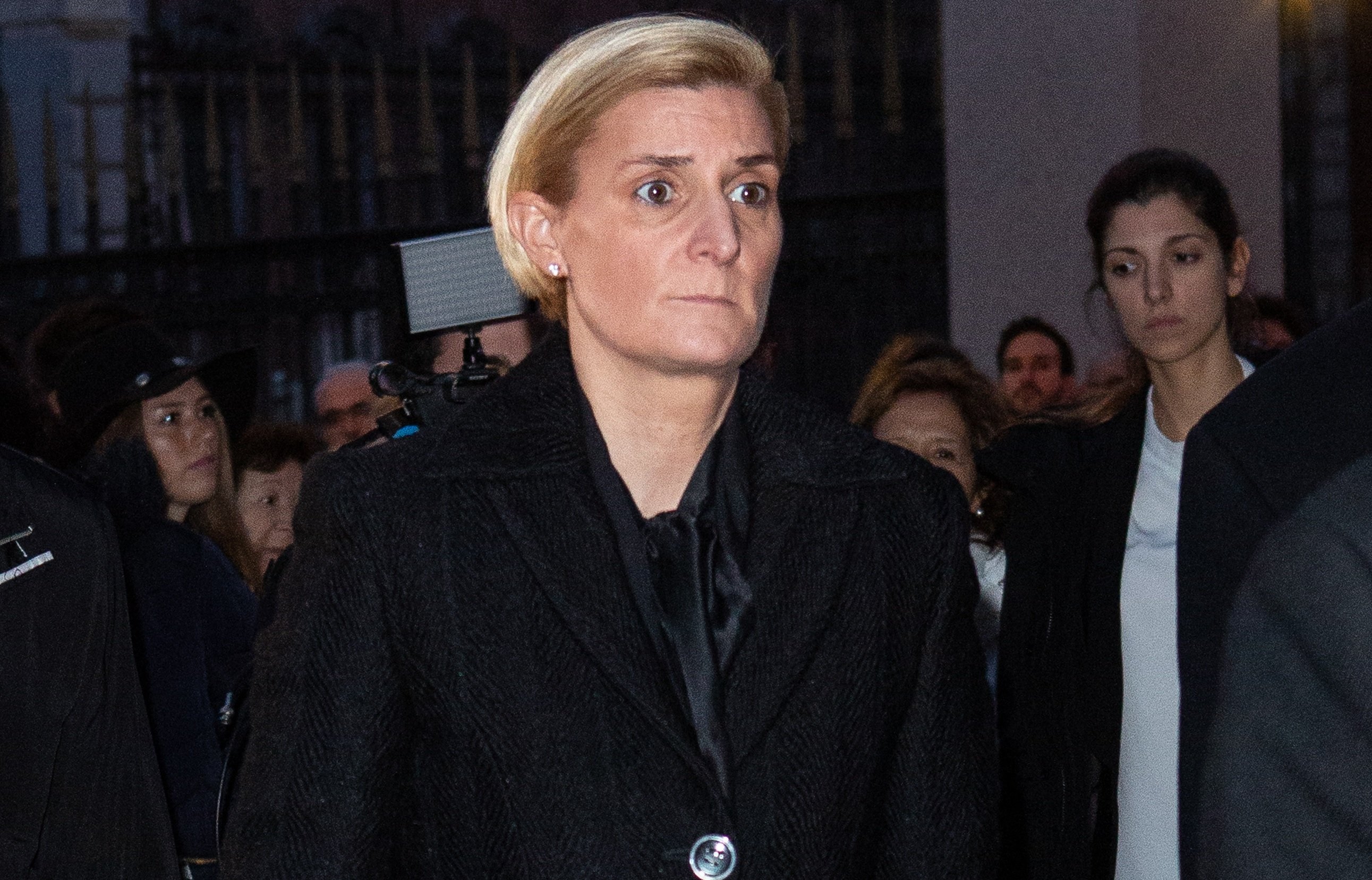 María Zurita asiste en la Catedral de la Almudena el 31 de enero de 2020 en Madrid, España. | Foto: Getty Images