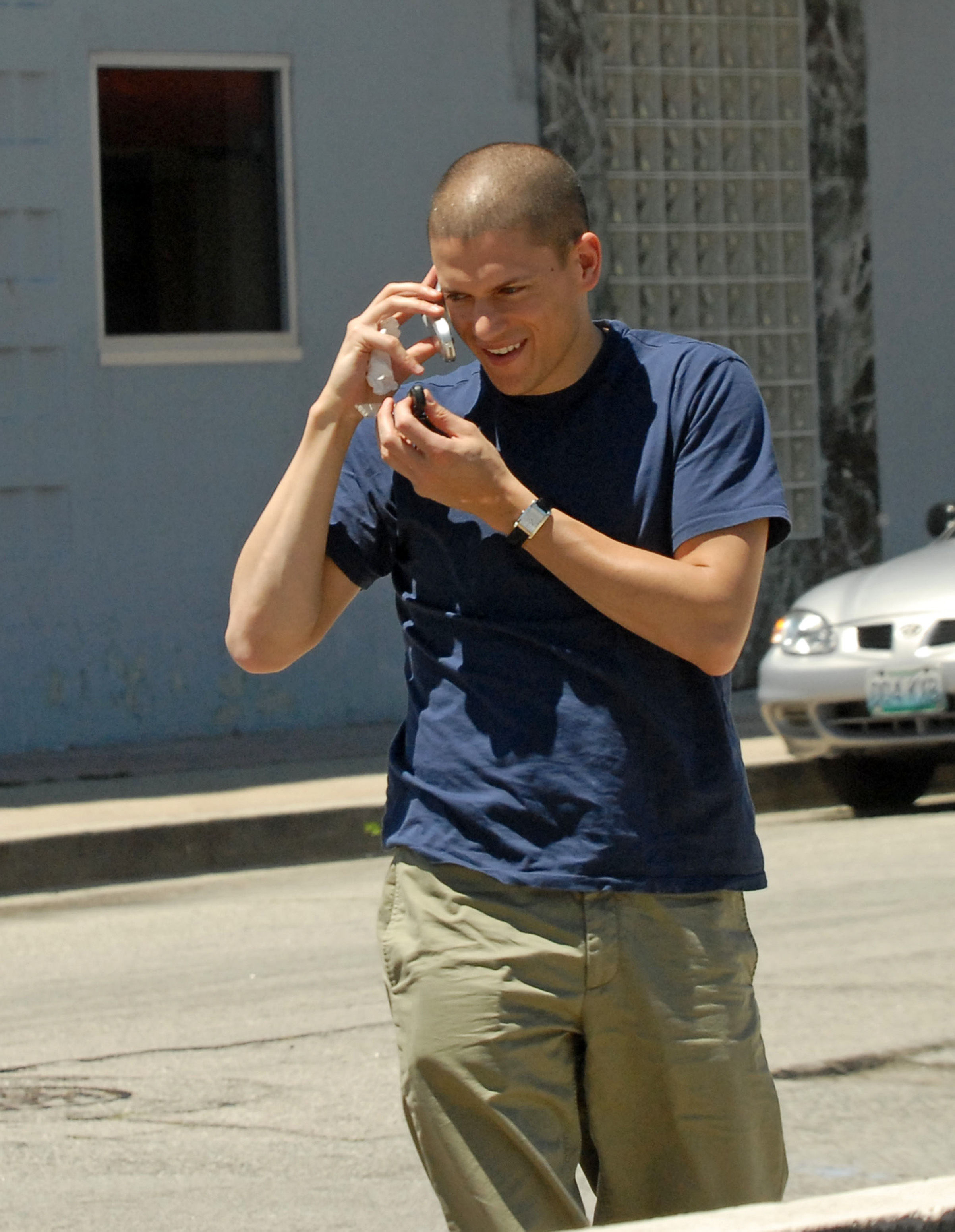 Wentworth Miller fotografiado el 23 de mayo de 2006, en Los Ángeles, California. | Fuente: Getty Images