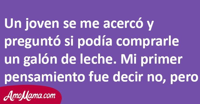 Pareja pide a mujer comprar algo de leche. Recibieron mucho más de lo que esperaban