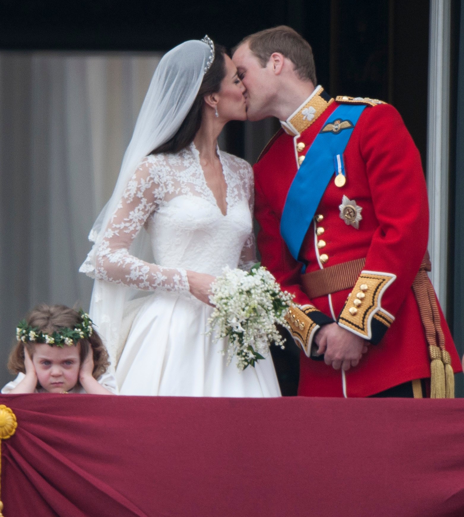 El príncipe William y Kate Middleton el día de su boda en 2011 en Londres. | Foto: Getty Images