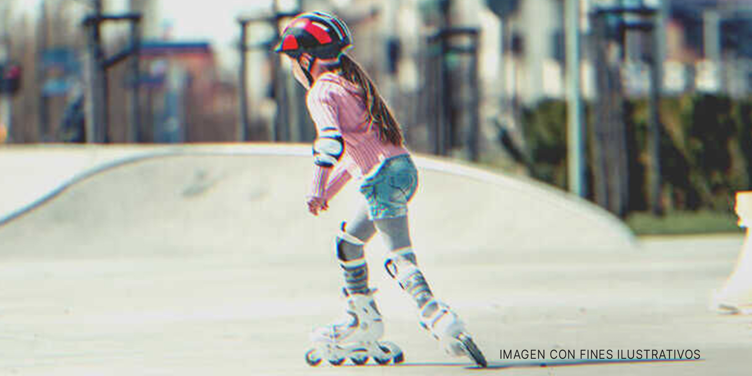 Niña patinando | Foto: Shutterstock