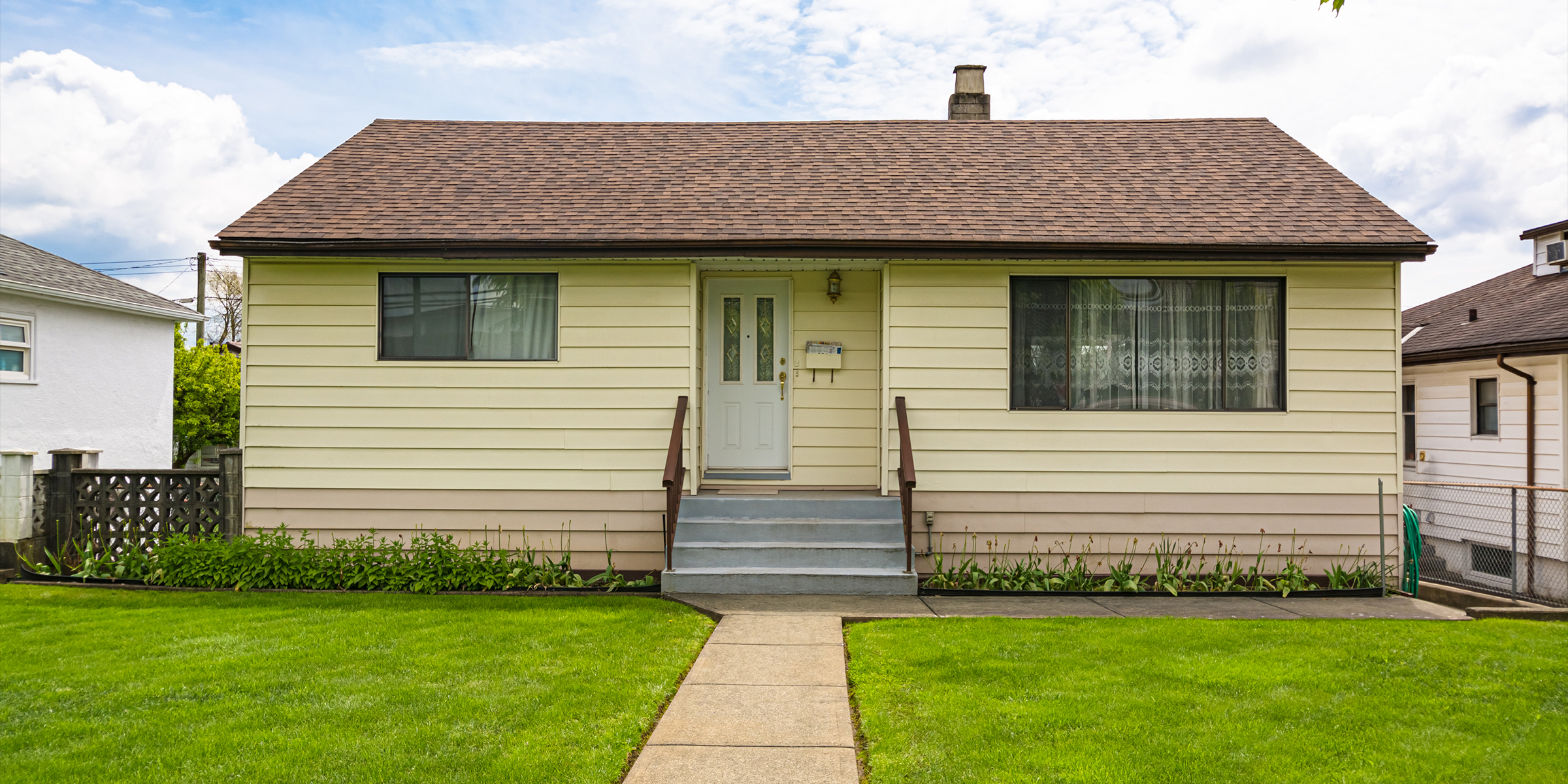 Primer plano de una casa | Fuente: Shutterstock