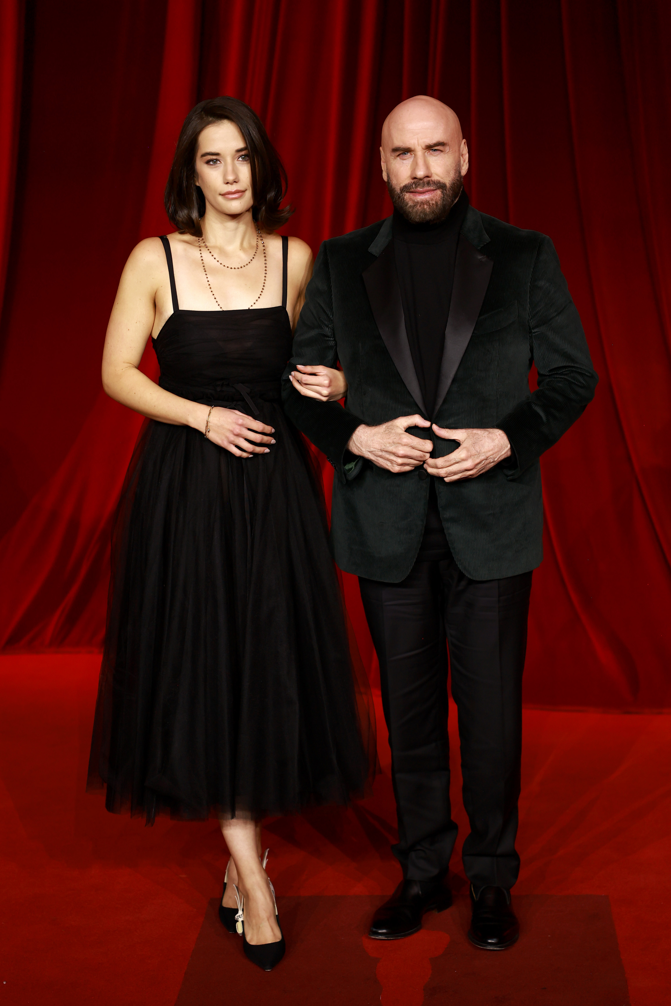 Ella Bleu y John Travolta en la Cuarta Gala Anual del Museo de la Academia el 19 de octubre de 2024, en Los Ángeles, California | Fuente: Getty Images