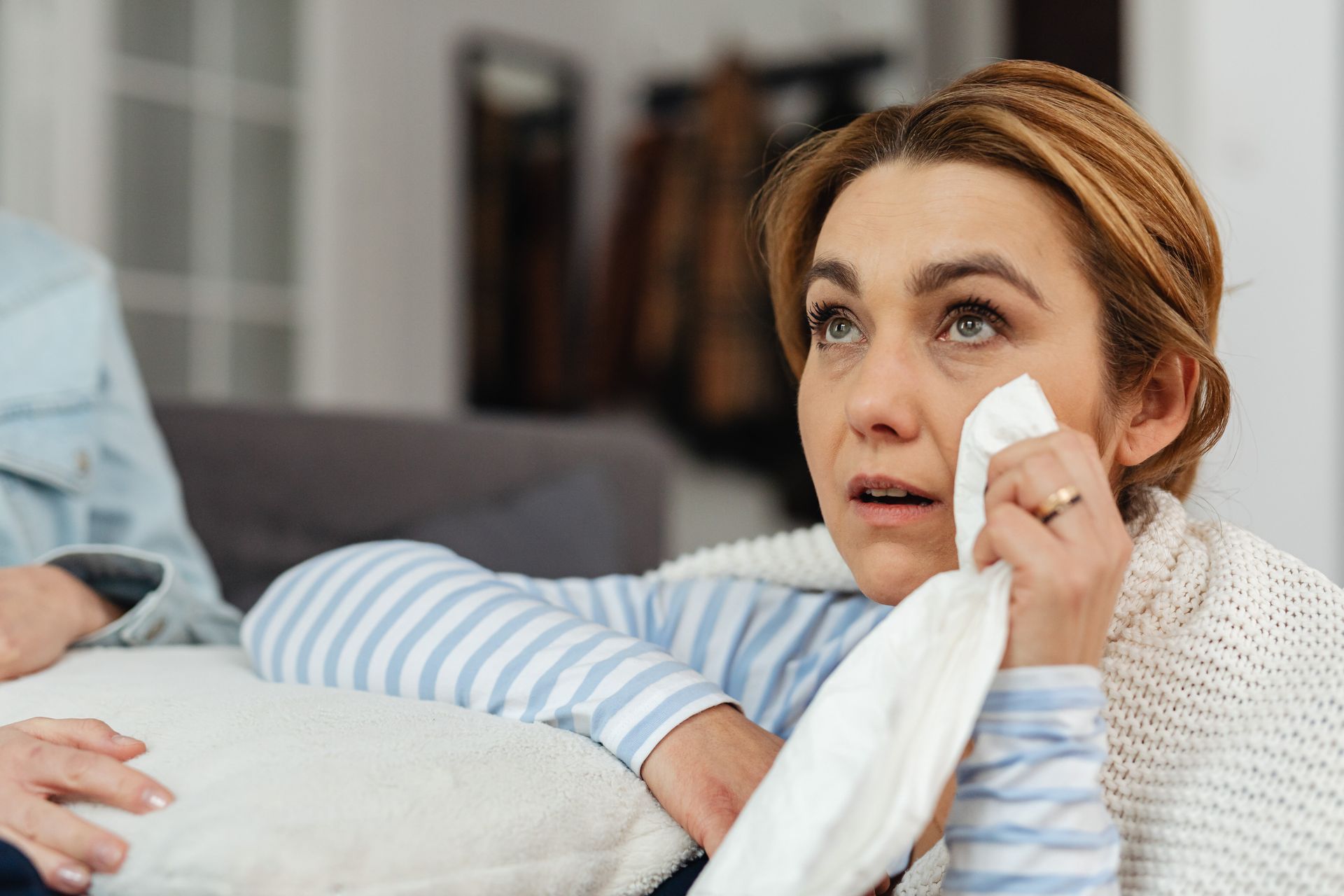 Una donna che piange | Fonte: Pexels