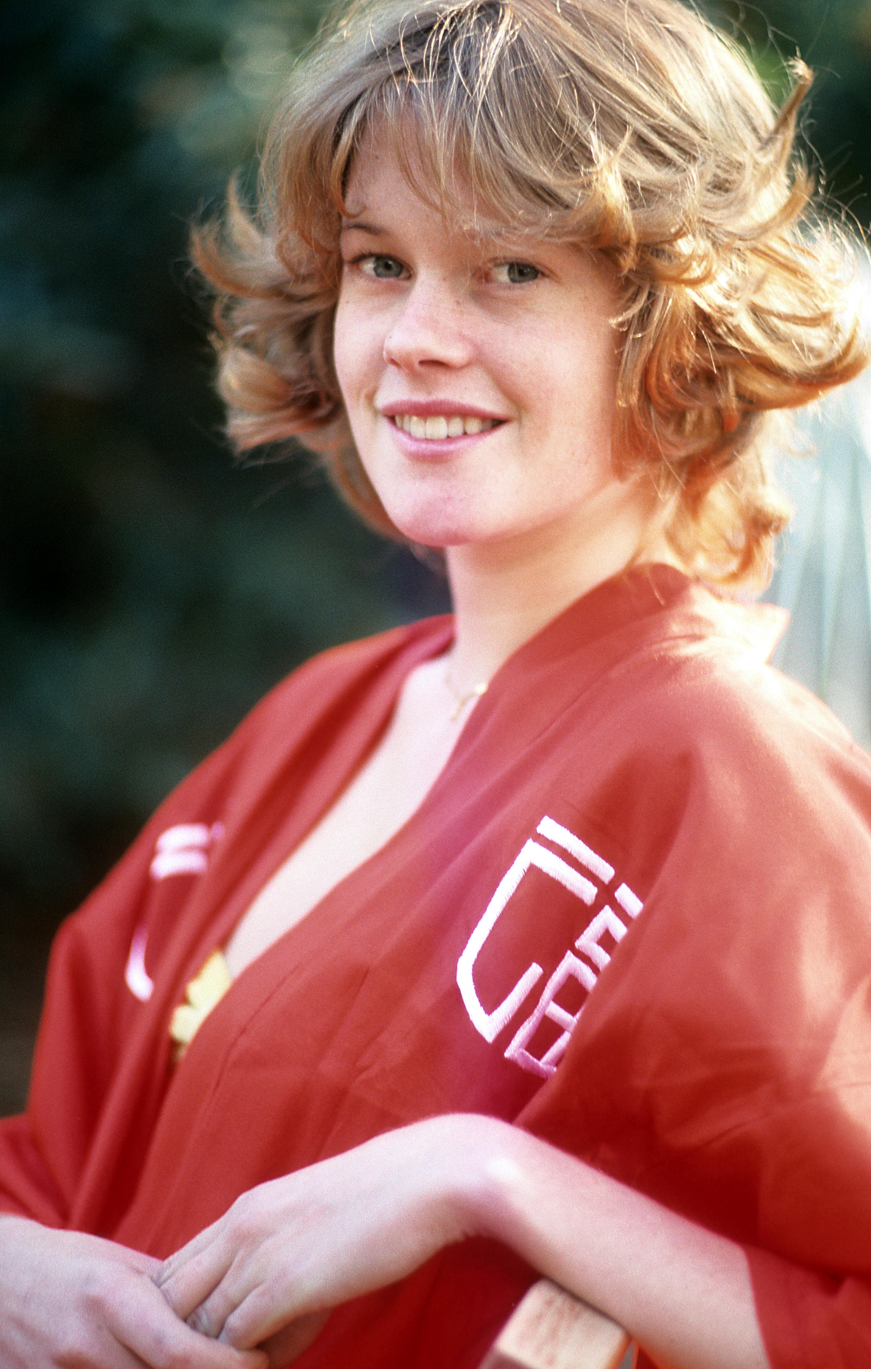 Melanie Griffith posando para un retrato hacia 1975. | Fuente: Getty Images