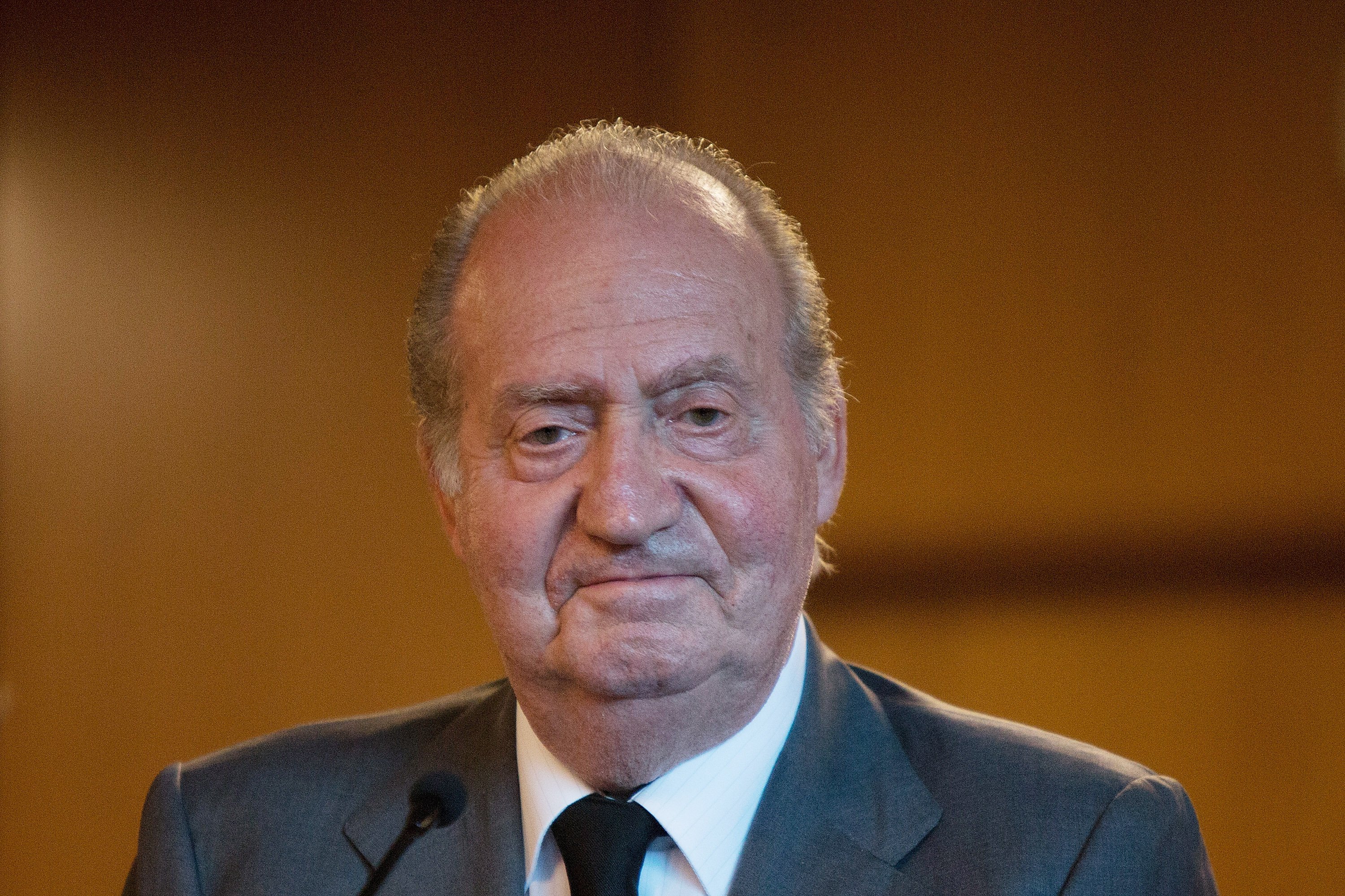 Rey Juan Carlos en Santiago de Compostela, julio de 2013. | Foto: Getty Images