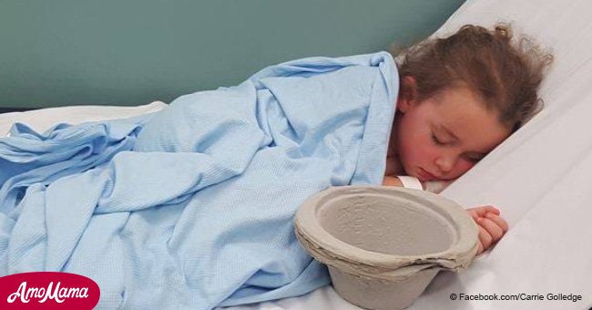 Niña de 6 años hospitalizada por acoso que la lleva a vomitar varias veces en una noche