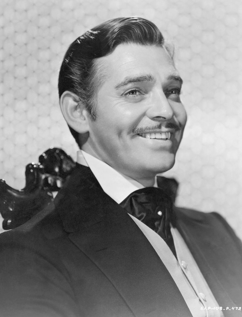 Clark Gable en el rodaje de "Gone with the Wind" en 1939. | Foto: Getty Images    