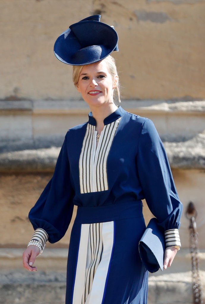 Sophie Carter asiste a la boda del príncipe Harry con Meghan Markle en la Capilla de St George, Castillo de Windsor | Imagen: Getty Images