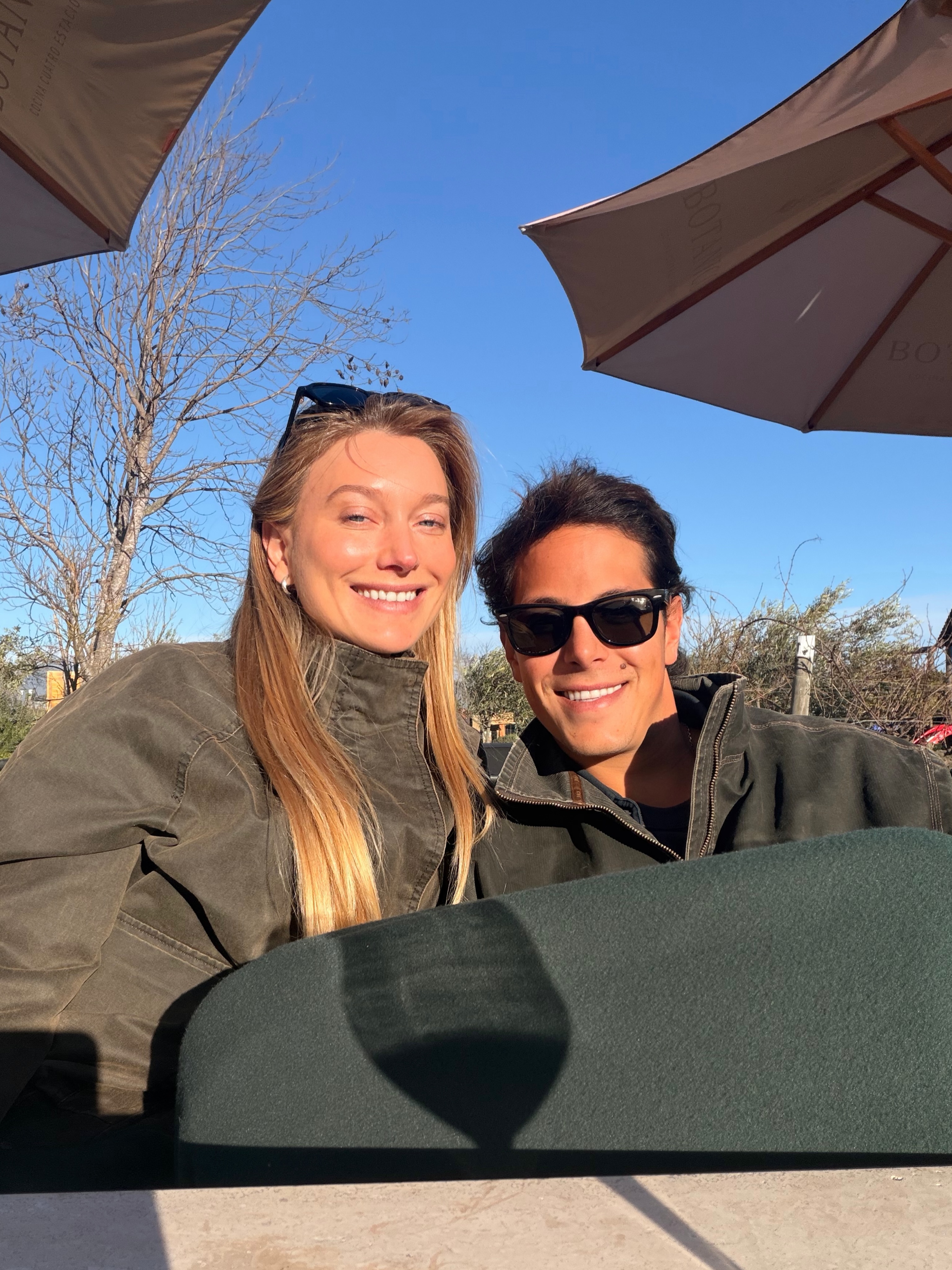 Máximo Menem Bolocco compartiendo junto a Karen Blau | Fuente: Instagram/karenblauu