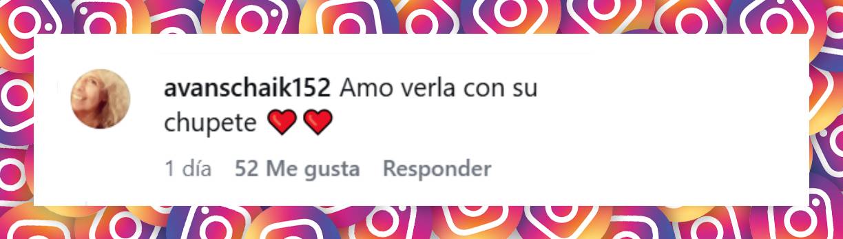 Comentario de una usuaria | Fuente: Instagram/barbaritafranco21