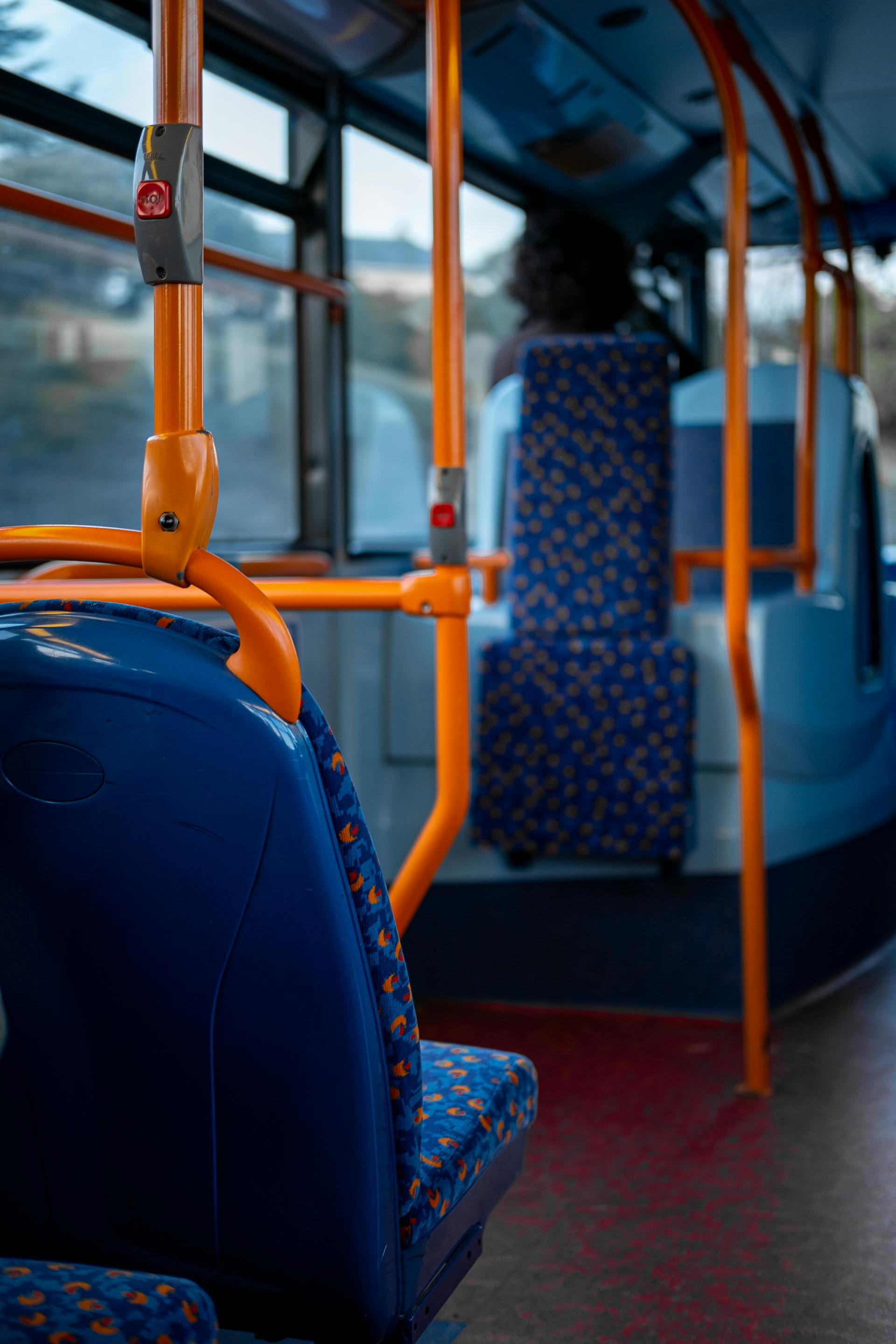 Asientos en un autobús | Foto: Pexels