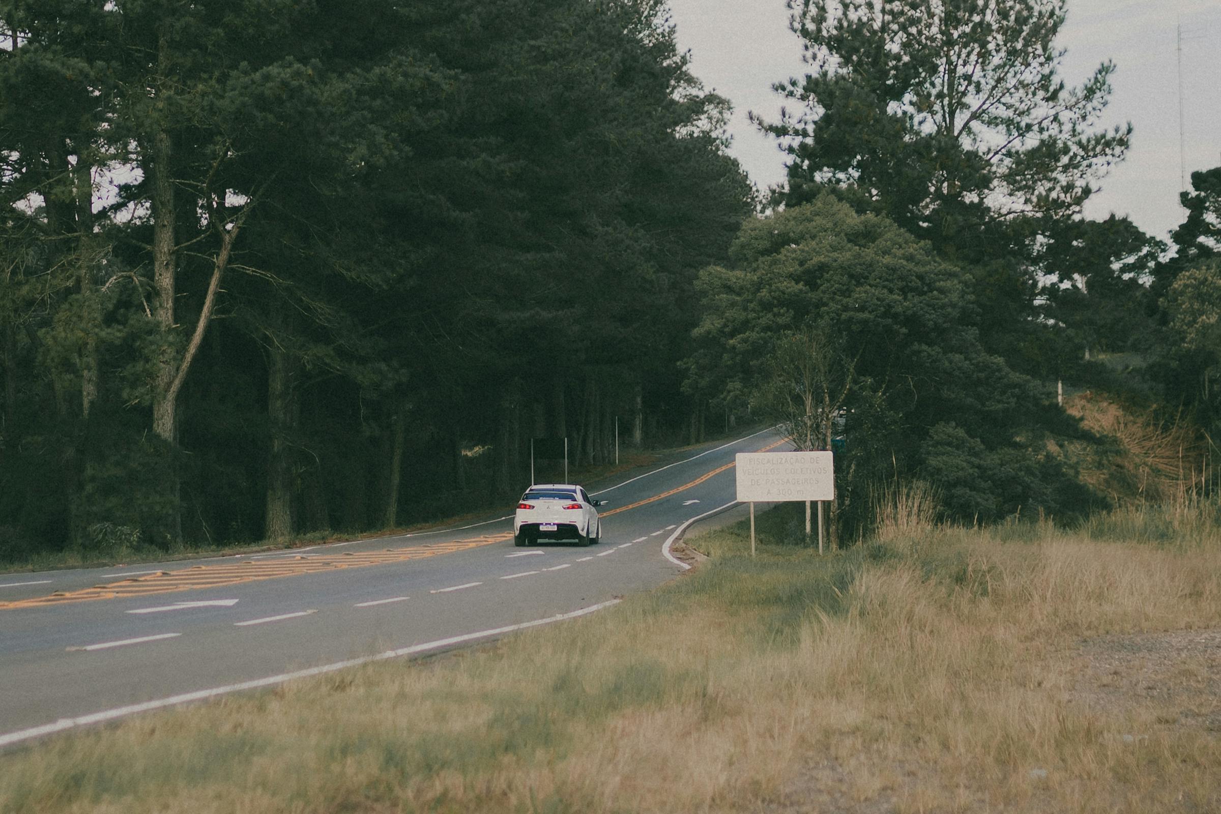 Un automóvil circulando por una carretera | Fuente: Pexels