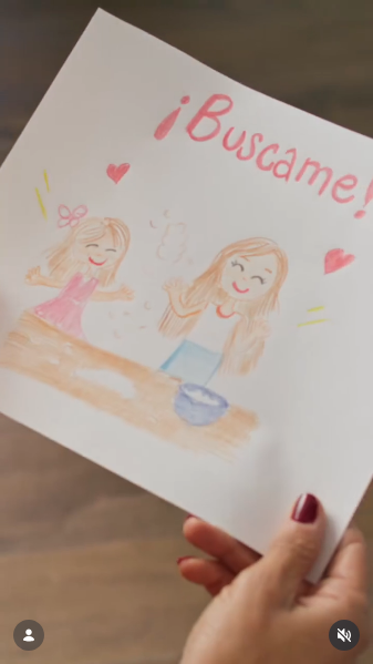 Pampita y su hija Anita realizaron juntas la nueva campaña publicitaria de Naldo por el Día de la Madre | Fuente: Instagram/naldo_digital