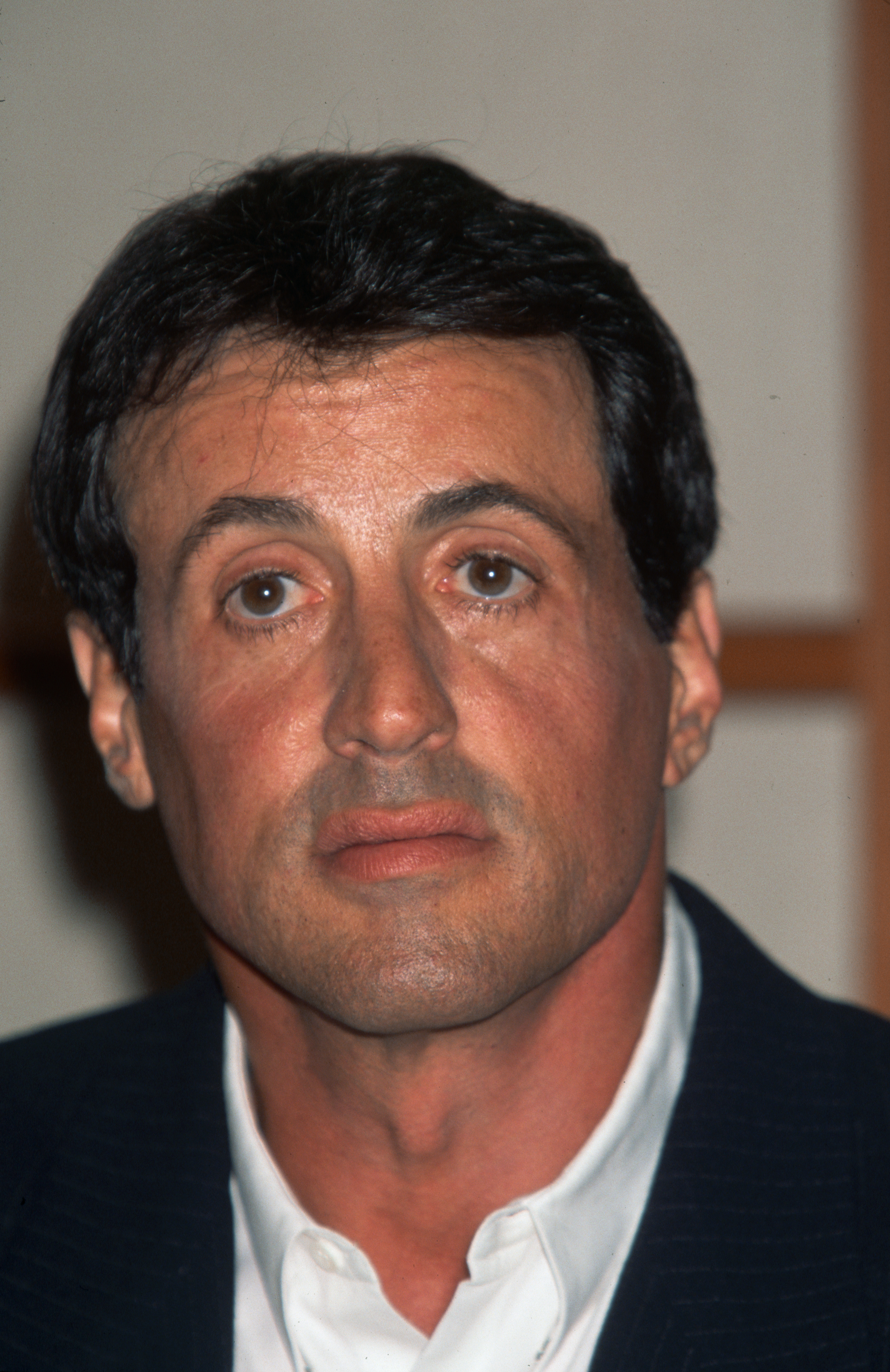 Un retrato de Sylvester Stallone hacia 1996. | Fuente: Getty Images
