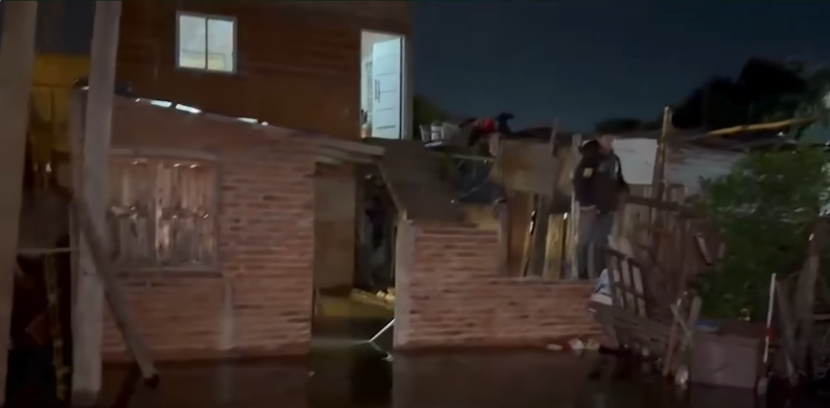 Imágenes devastadoras de las inundaciones en la provincia de Chaco, Argentina | Fuente: YouTube/Telenueve Telenueve