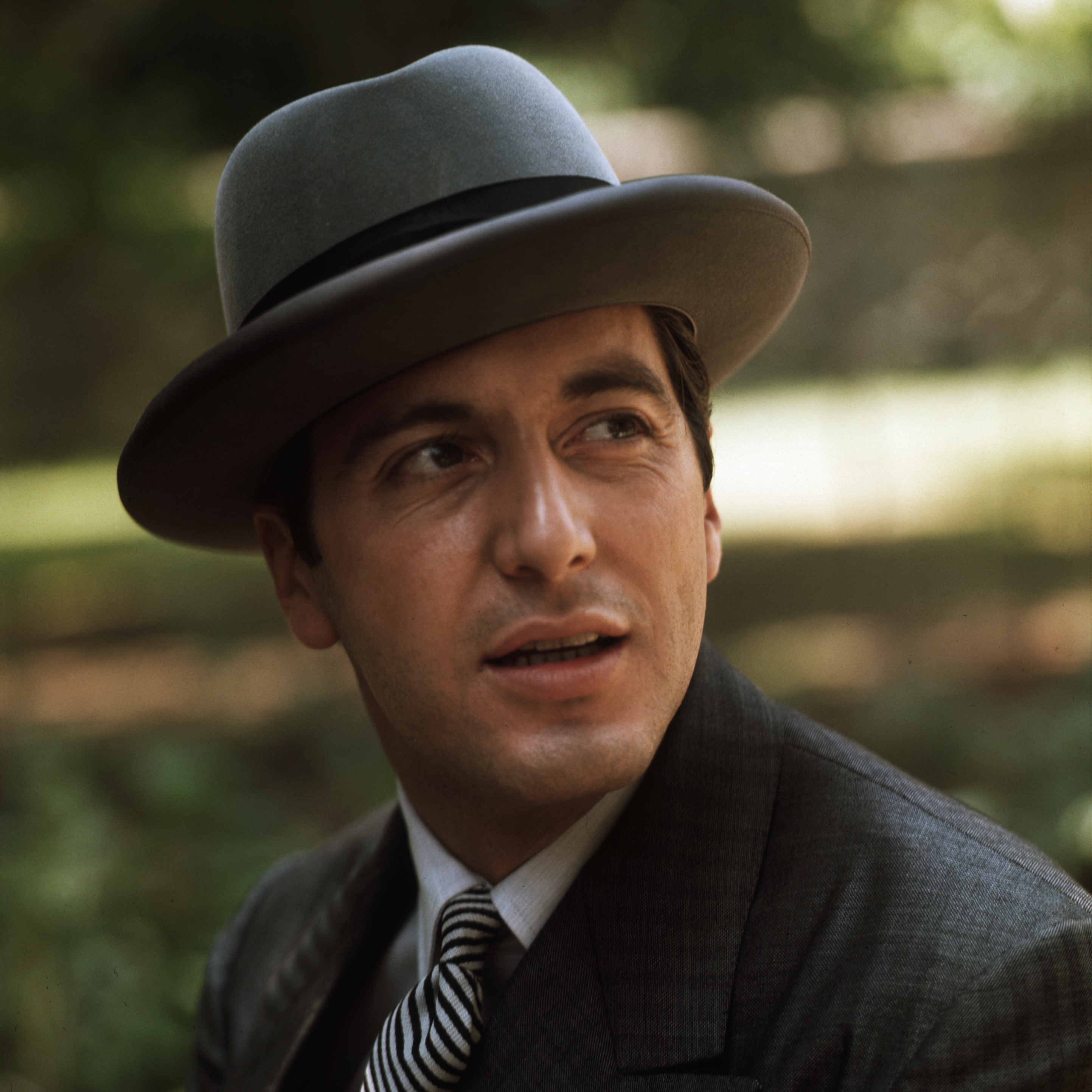 Al Pacino como Michael Corleone en "The Godfather", hacia 1972 | Fuente: Getty Images