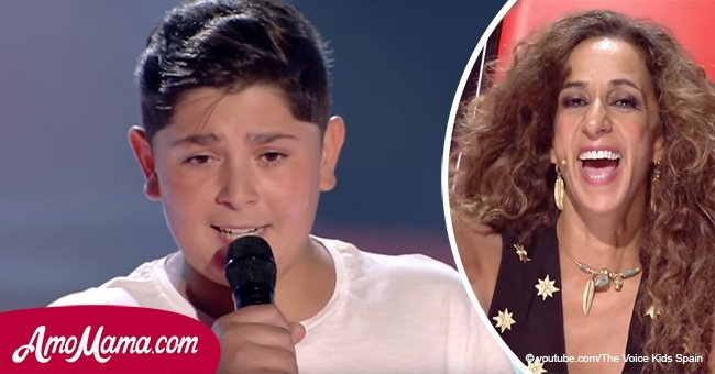 Primo de famoso cantante fue a "La Voz Kids". A los 30 segundos el jurado estaba de pie