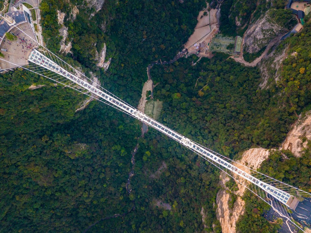 Puente de cristal en China. | Foto: Shutterstock