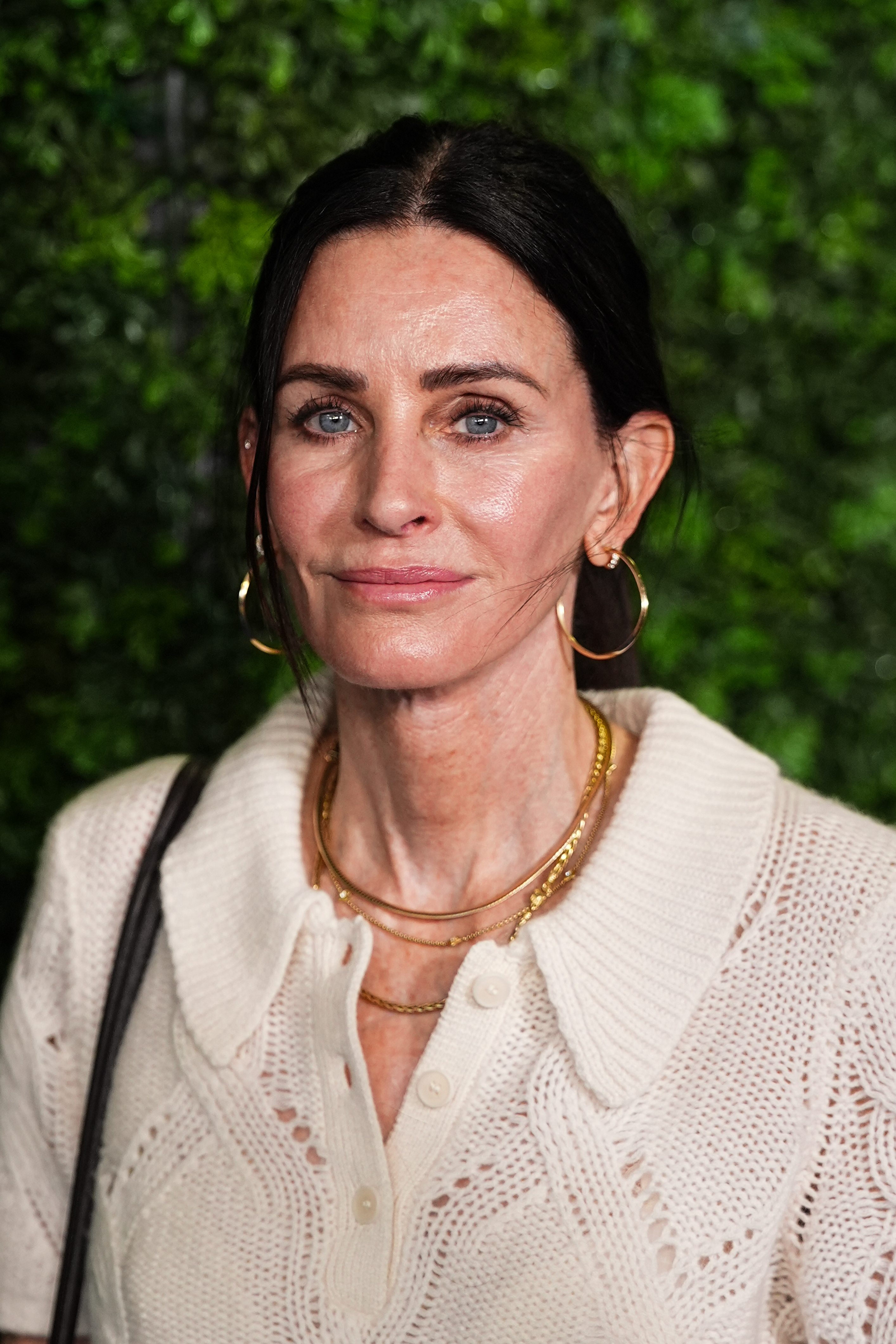Courteney Cox asiste a la final del torneo individual masculino del US Open en el Centro Nacional de Tenis Billie Jean King de la USTA el 13 de septiembre de 2026, en Nueva York. | Fuente: Getty Images