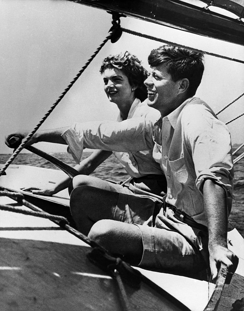 John F. Kennedy y Jacqueline en 1952. | Foto: Getty Images