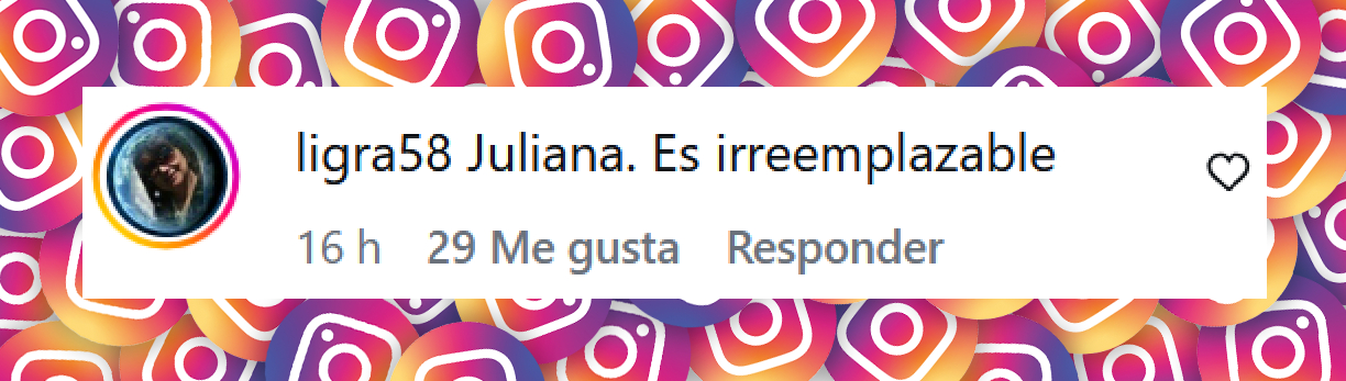Comentario de una usuaria sobre la relación de Mauricio Macri con Dolores Teuly | Fuente: Instagram/infobae