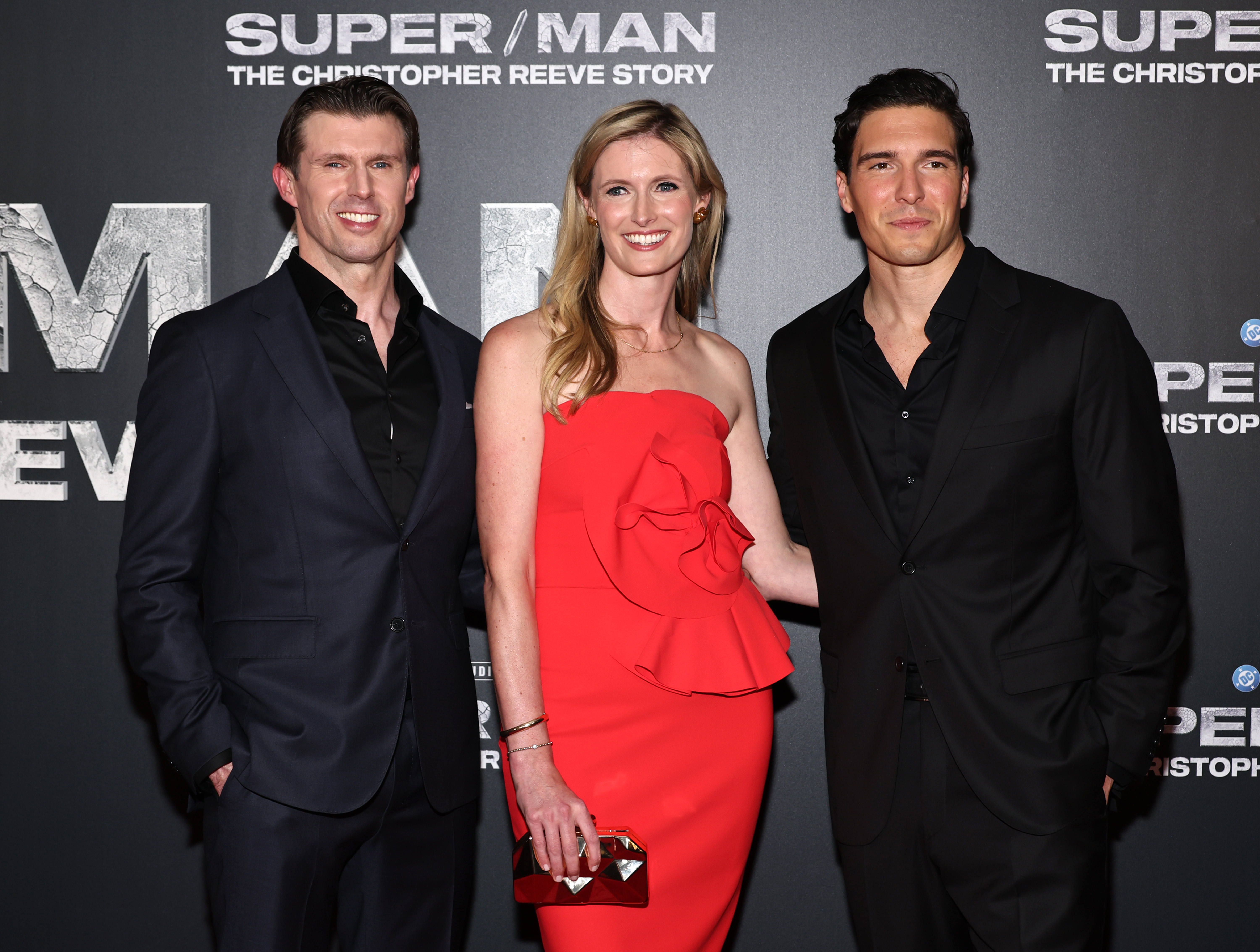 Matthew, Alexandra y Will Reeve asisten al estreno en Nueva York de "Super/Man: The Christopher Reeve Story" el 18 de septiembre de 2024 | Fuente: Getty Images