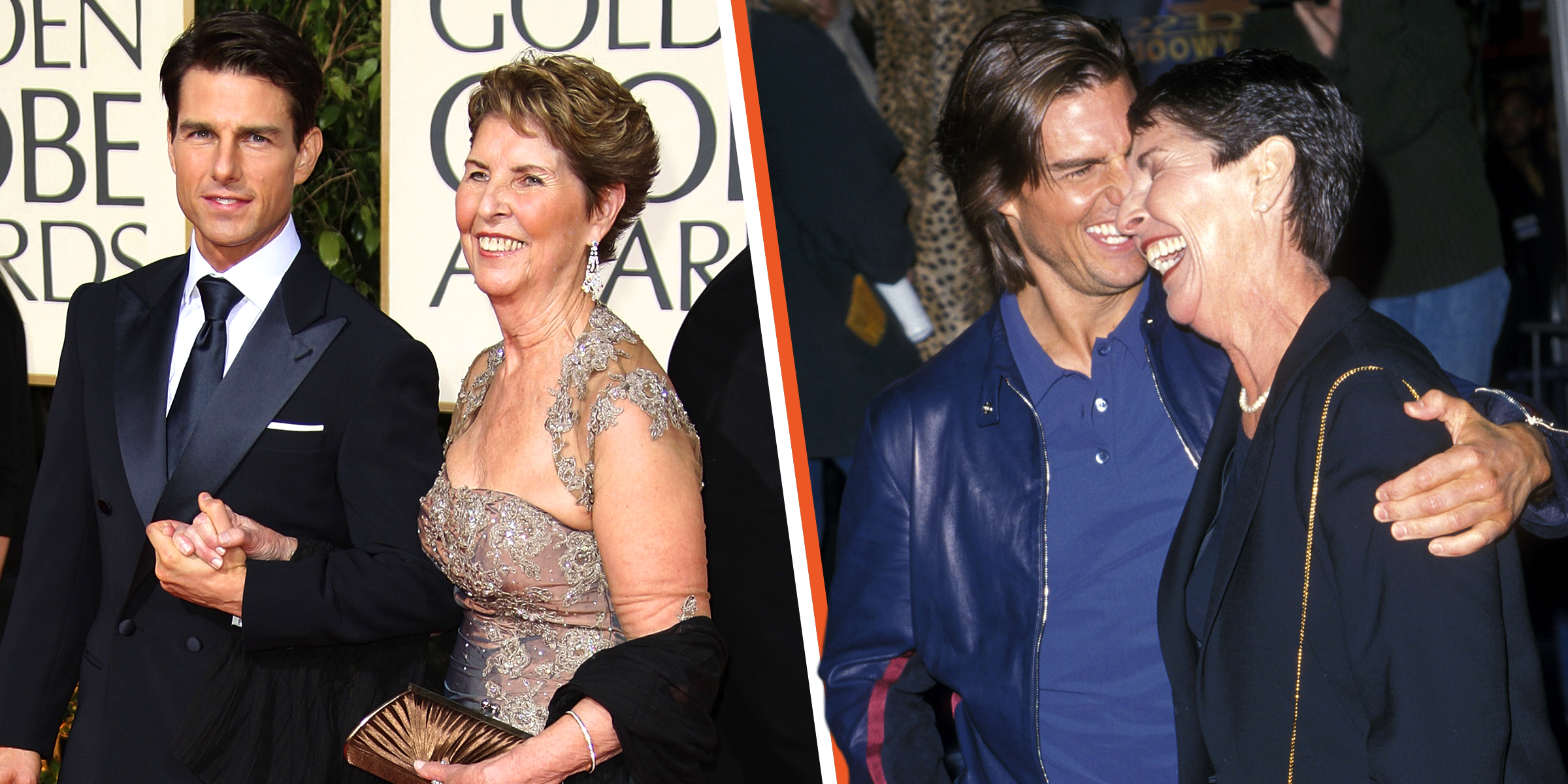 Tom Cruise y Mary Lee Pfeiffer. | Foto: Getty Images