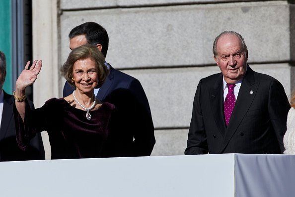 La Reina Sofía y el Rey Juan Carlos I en el 40 aniversario de la Constitución. | Imagen: Getty Images