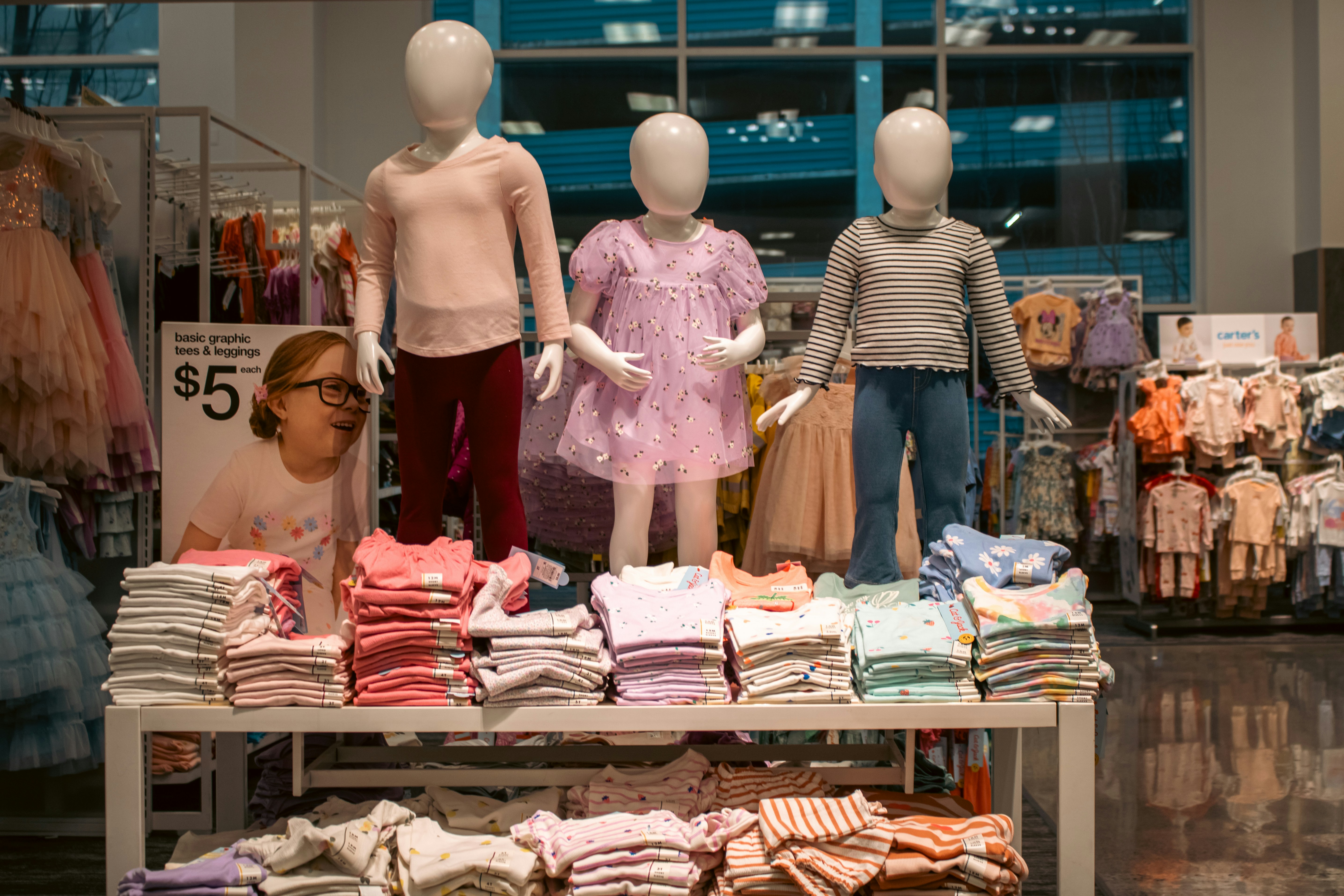 Tienda de ropa infantil | Fuente: Pexels