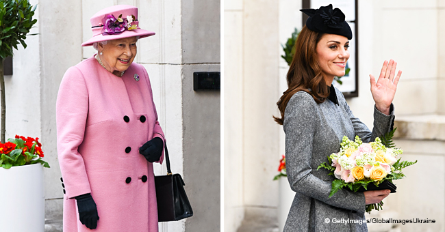 La primera aparición especial de Kate Middleton con la Reina Elizabeth