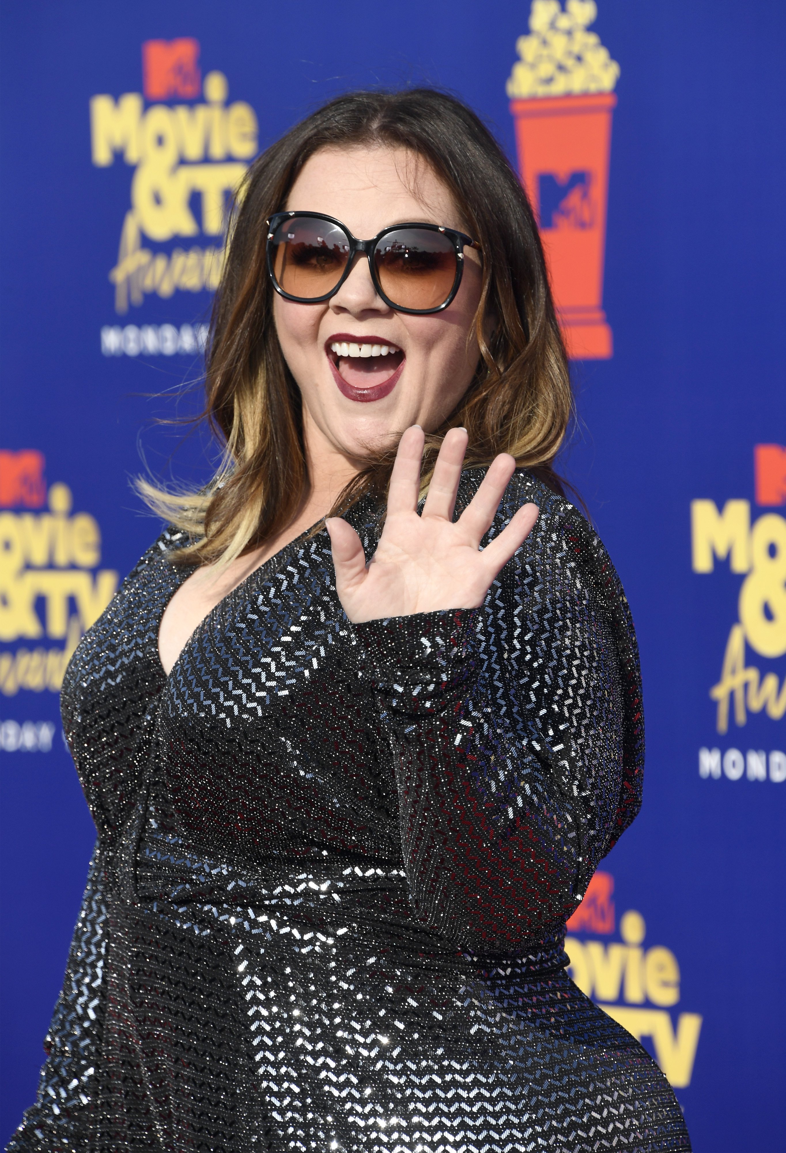 Melissa McCarthy asiste a los premios MTV Movie and TV Awards 2019 en Barker Hangar el 15 de junio de 2019 en Santa Mónica, California. | Foto: Getty Images