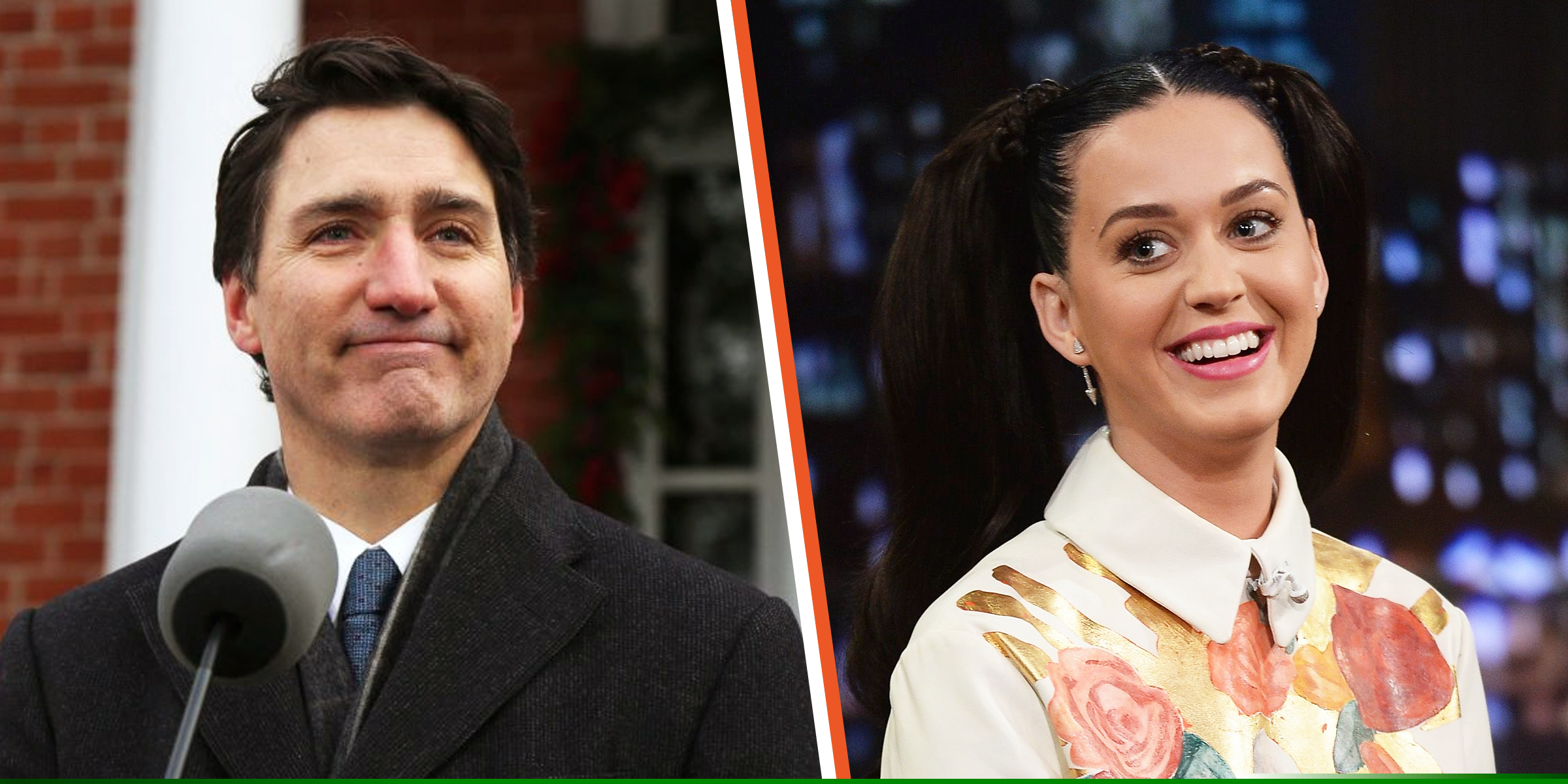 Justin Trudeau | Katy Perry | Fuente: Getty Images