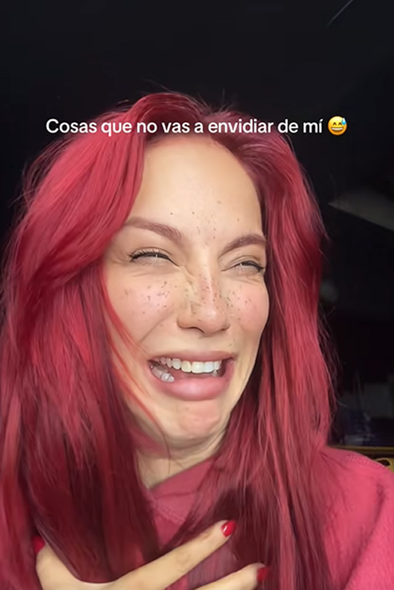 Flor Vigna hablando de su situación de salud en TikTok | Fuente: TikTok/vignaflor